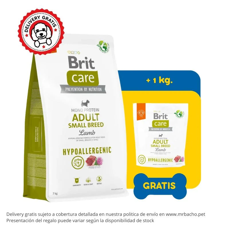 Brit Care Dog Hypoallergenic Adult Small Breed Lamb