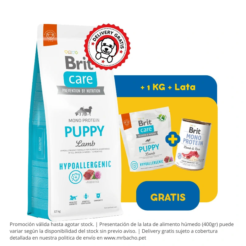 Brit Care Dog Hypoallergenic Puppy Lamb