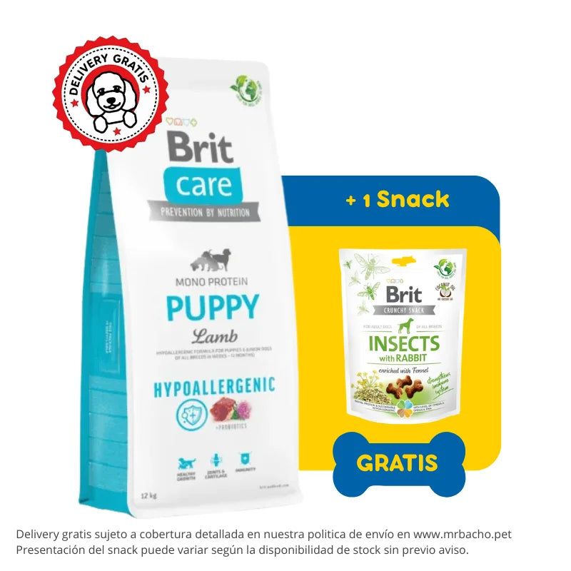 Brit Care Dog Hypoallergenic Puppy Lamb