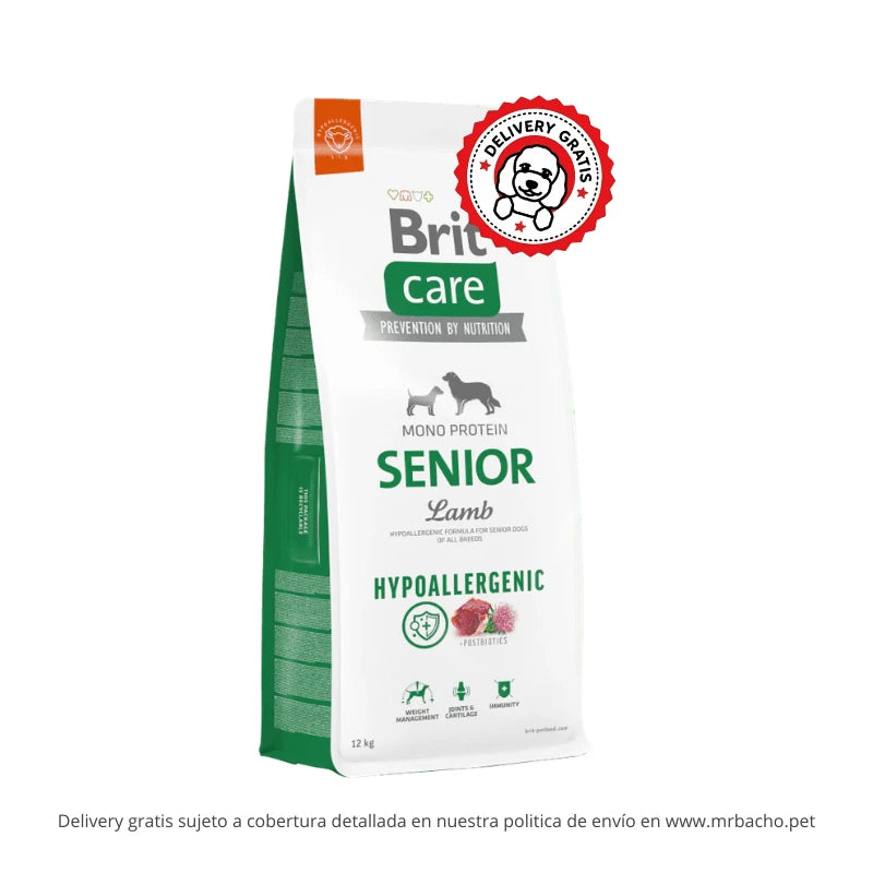 Brit Care Dog Hypoallergenic Senior Lamb