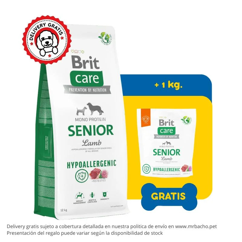 Brit Care Dog Hypoallergenic Senior Lamb