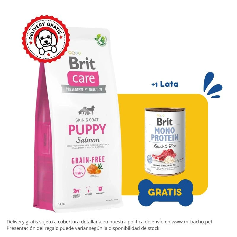 Brit Care Dog Grain-free Puppy Salmón