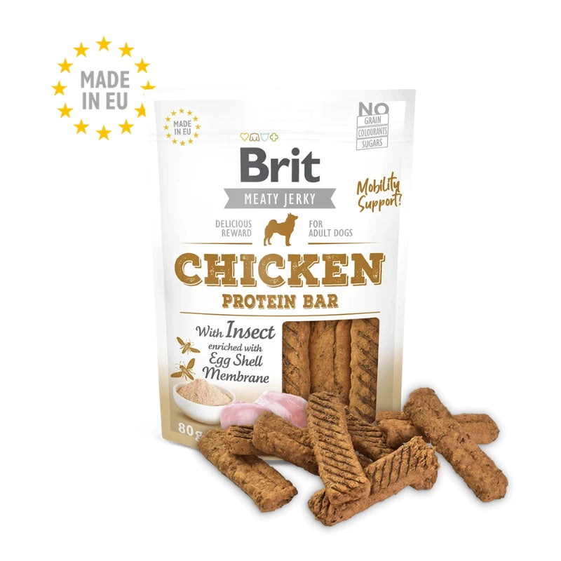 Brit Meaty Jerky Chicken with Insect Protein Bar