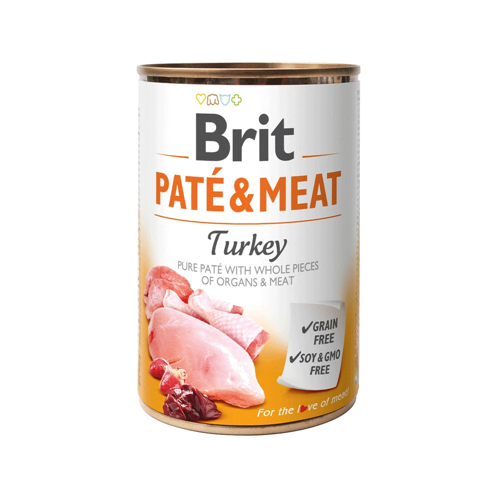 Brit Pate & Meat Turkey Lata