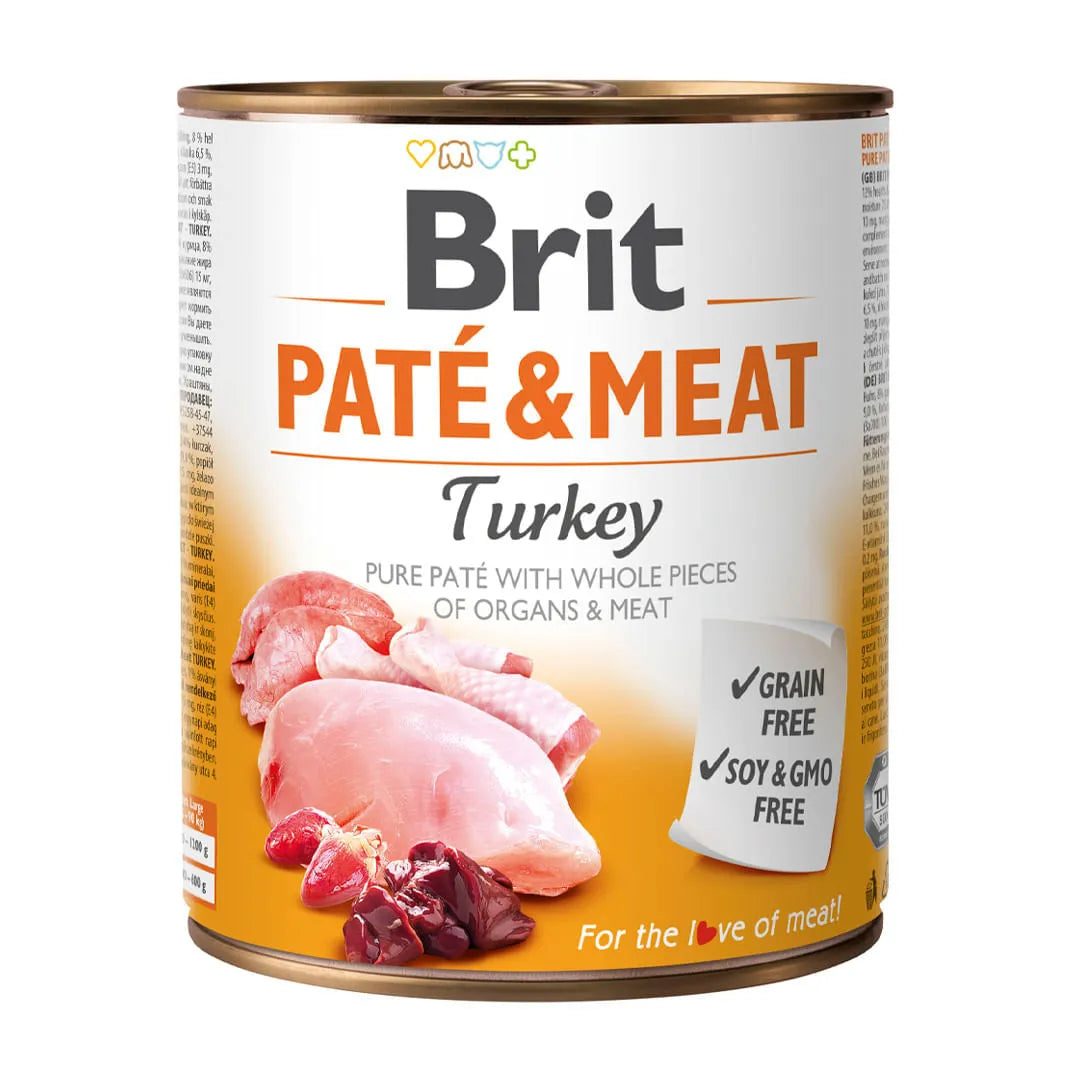 Brit Pate & Meat Turkey Lata