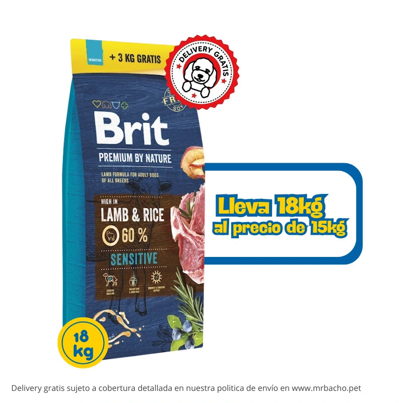 Brit Premium by Nature Sensitive Lamb