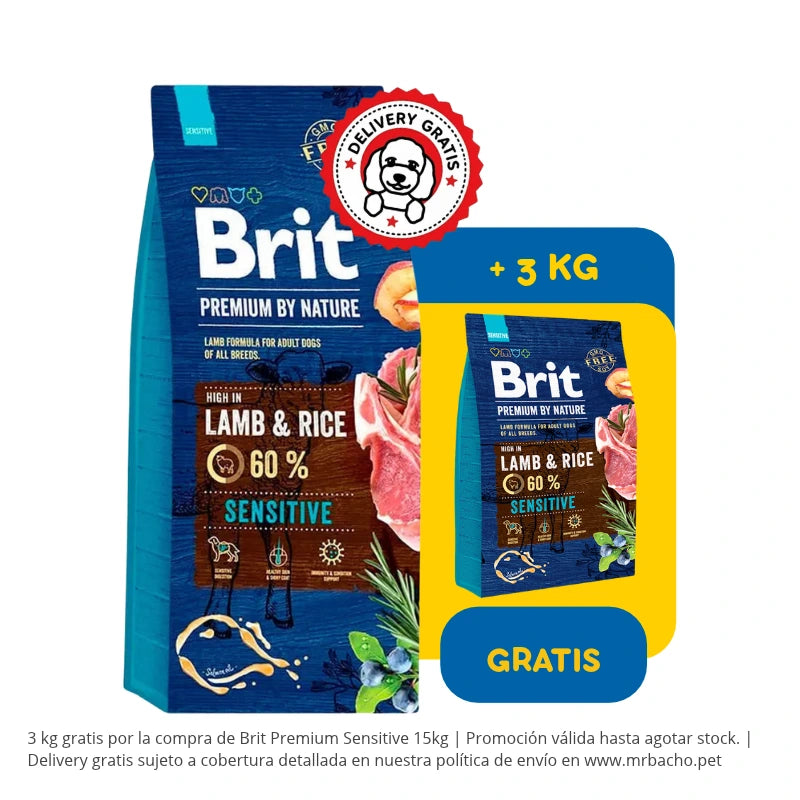 Brit Premium by Nature Sensitive Lamb