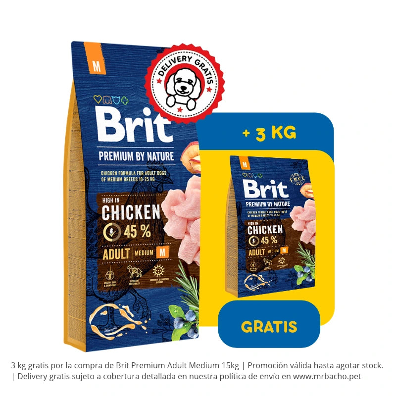 Brit Premium by Nature Adult Medium