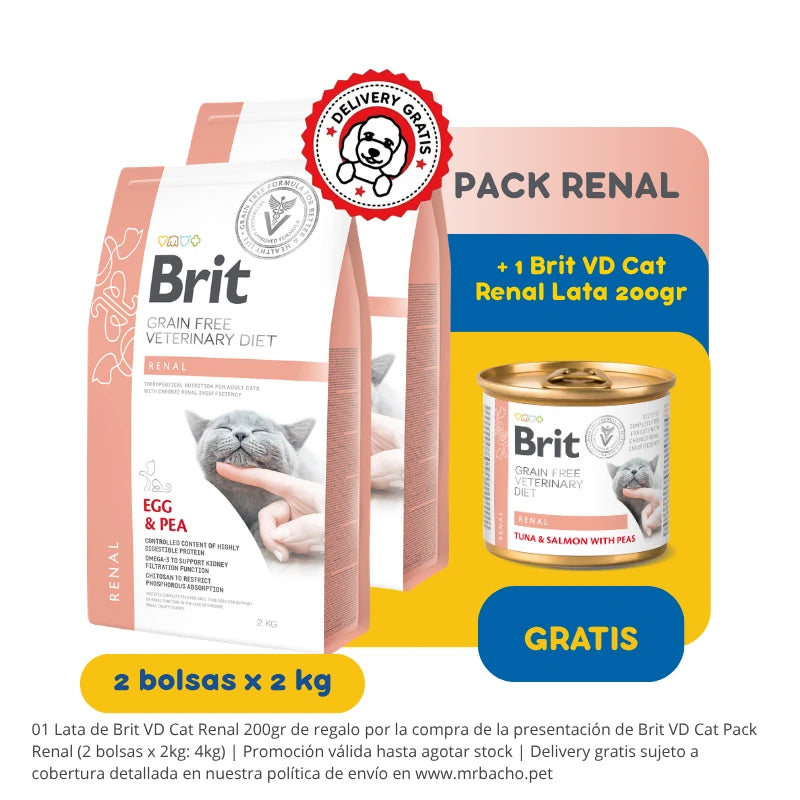 Brit Veterinary Diet Cat Grain-Free Renal