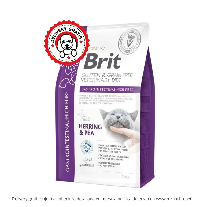 Brit Veterinary Diet Cat Grain-Free Gastrointestinal High Fibre