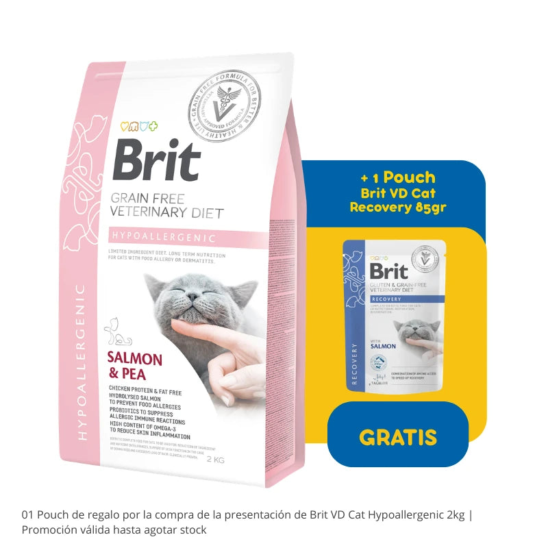Brit Veterinary Diet Cat Grain-Free Hypoallergenic