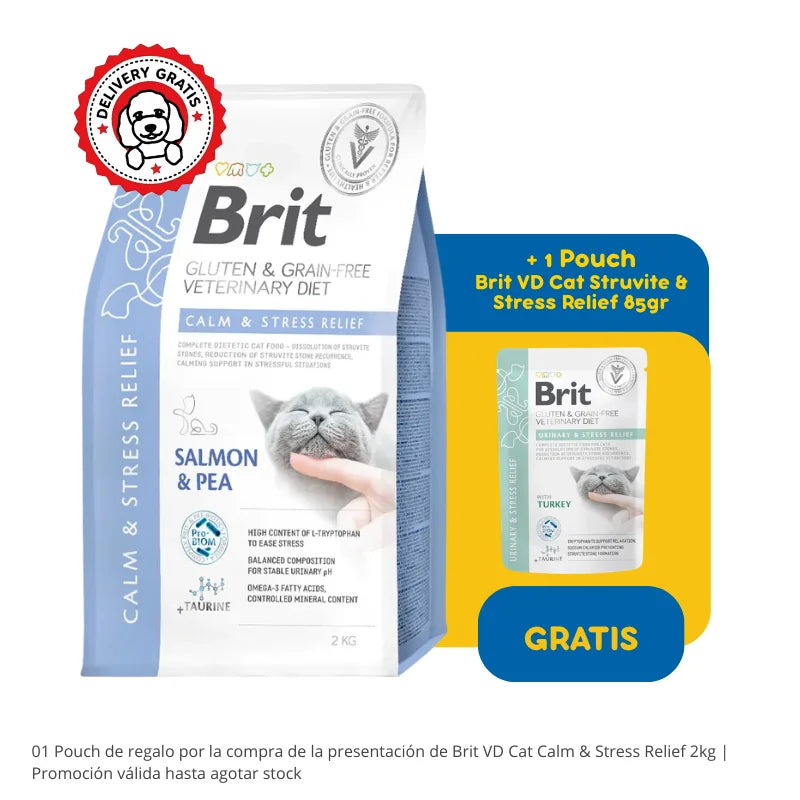 Brit Veterinary Diet Cat Grain-Free Struvite Calm & Stress Relief