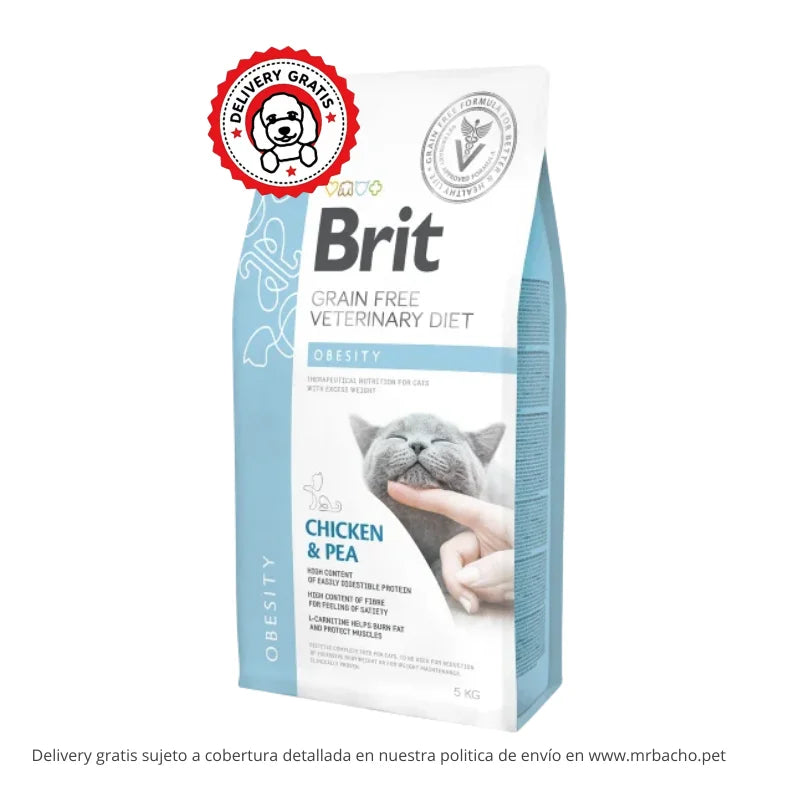 Brit Veterinary Diet Cat Grain-Free Obesity