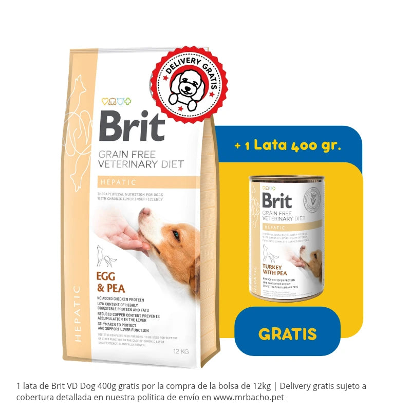 Brit Veterinary Diet Dog Grain-Free Hepatic
