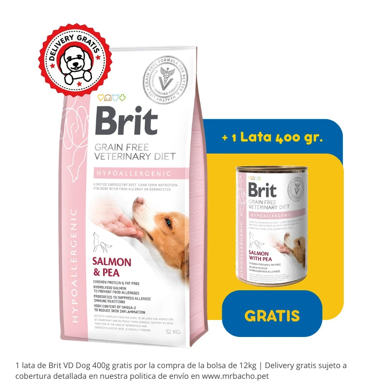 Brit Veterinary Diet Dog Grain-Free Hypoallergenic
