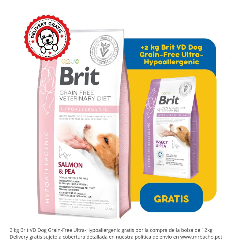 Brit Veterinary Diet Dog Grain-Free Hypoallergenic