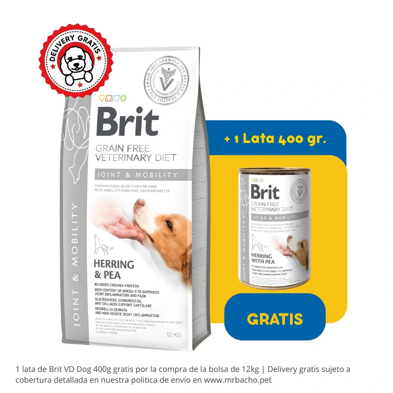 Brit Veterinary Diet Dog Grain-Free Joint & Mobility
