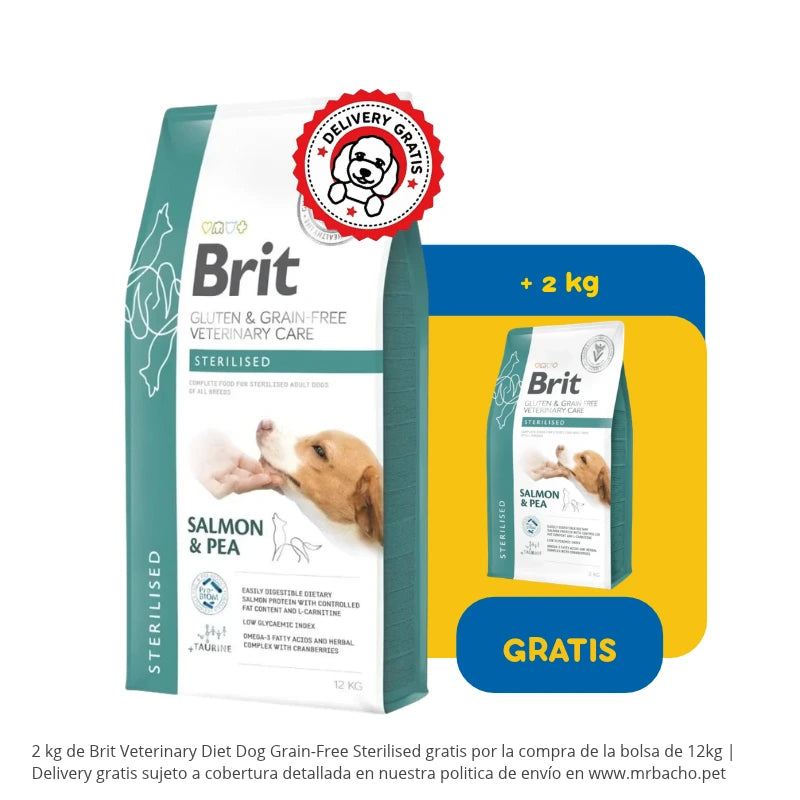 Brit Veterinary Diet Dog Grain-Free Sterilised