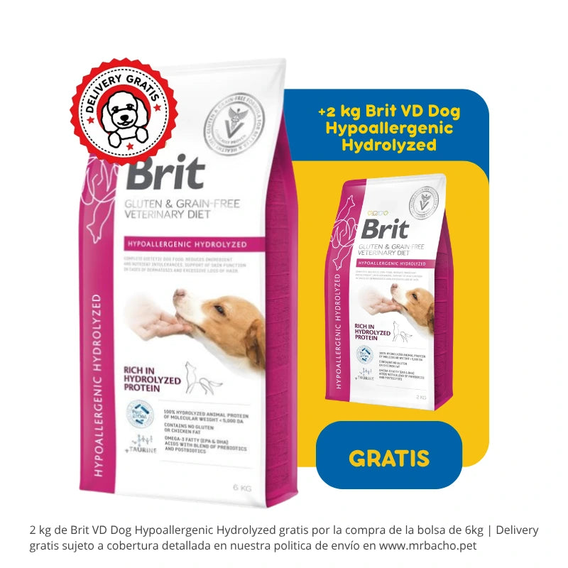 Brit Veterinary Dog Grain-Free Hypoallergenic Hydrolyzed