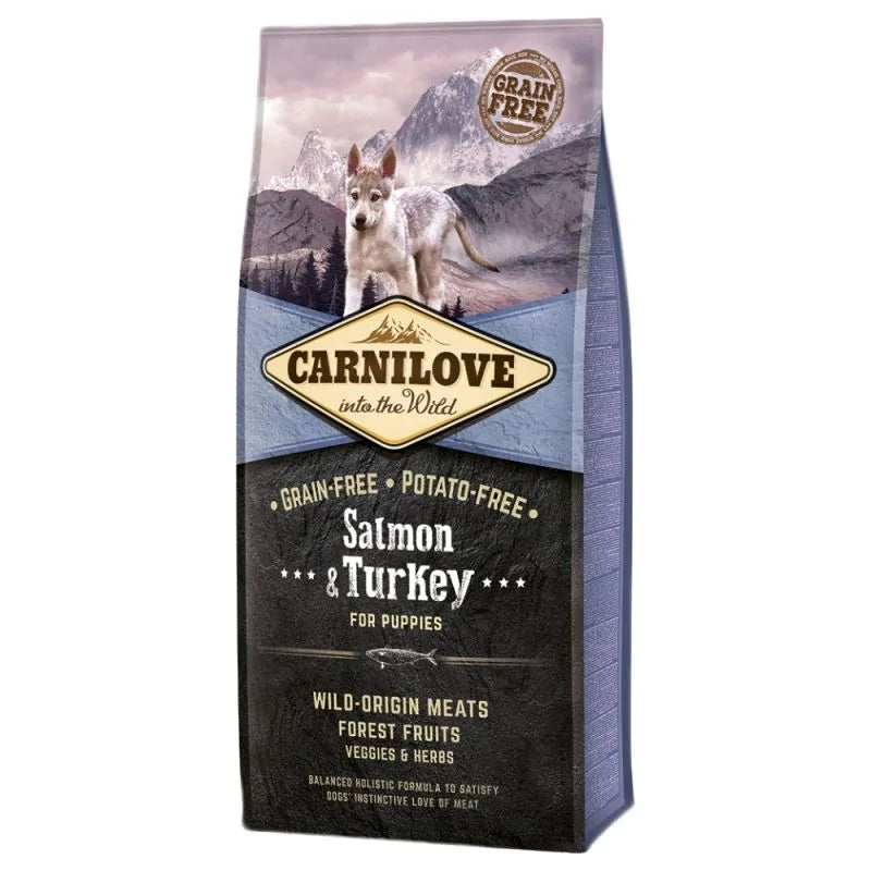 Carnilove Grain-Free Salmon & Turkey For Puppies