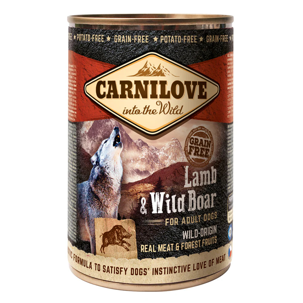 Carnilove Grain-Free Lamb & Wild Boar for Adult Dogs 400g