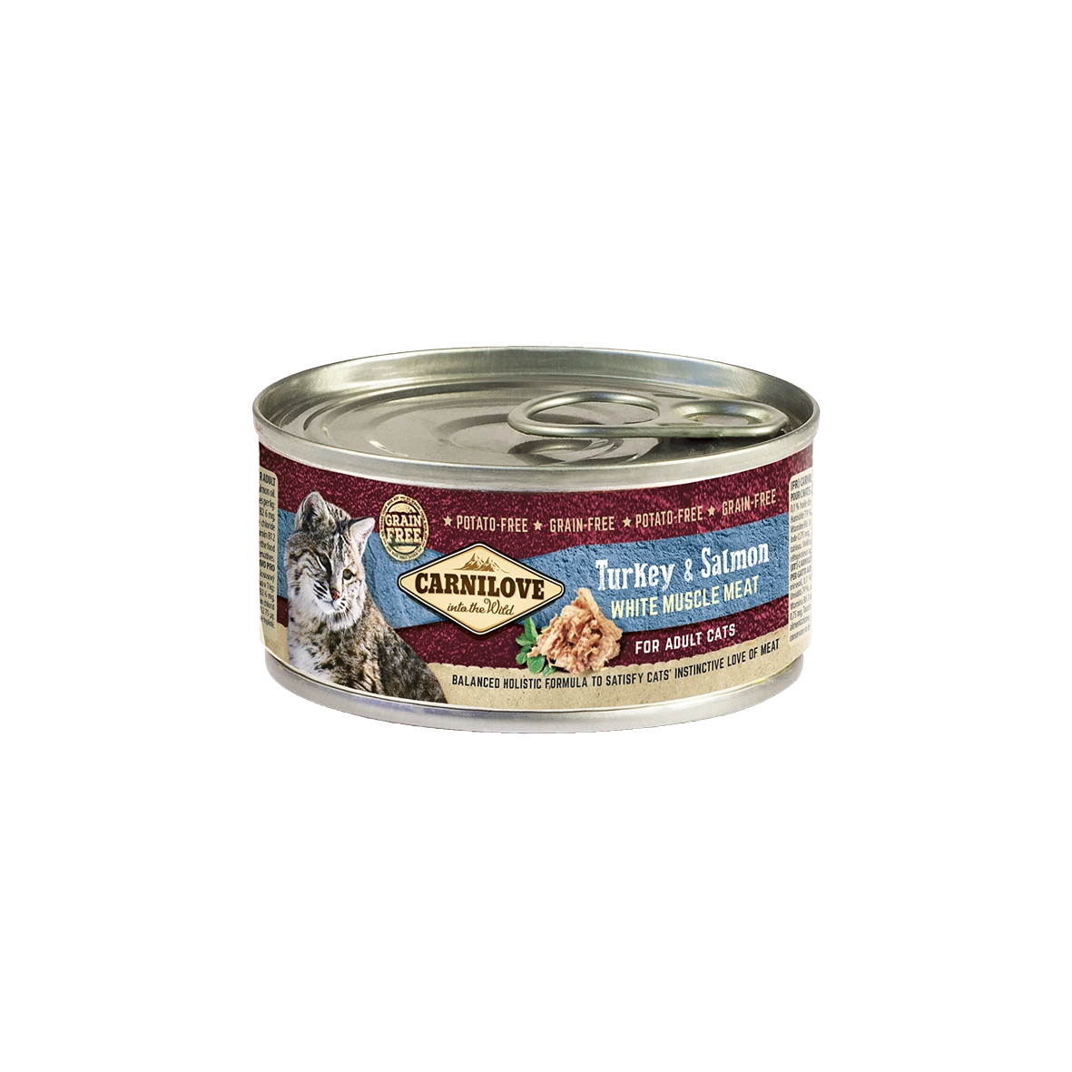 Carnilove Cat Grain-Free Turkey & Salmon - Adult Cats