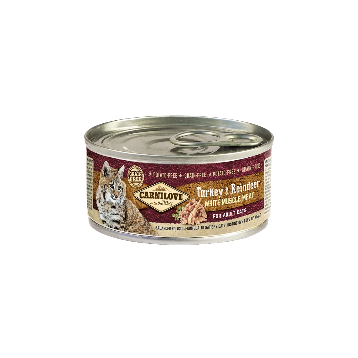 Carnilove Cat Grain-Free Turkey & Reindeer - Adult Cats
