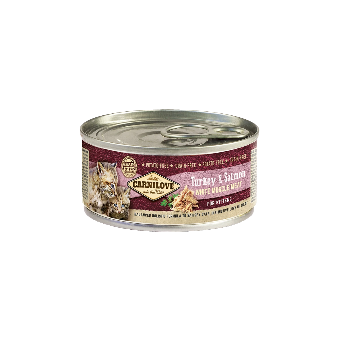 Carnilove Cat Grain-Free Turkey & Salmón - Kittens