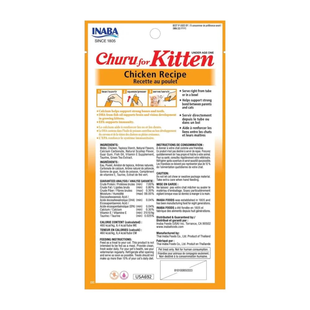 Churu for Kitten - Chicken Recipe