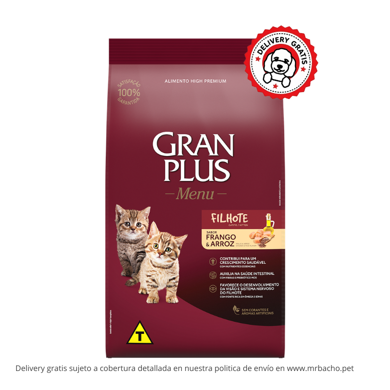 Gran Plus Gatito Pollo y Arroz