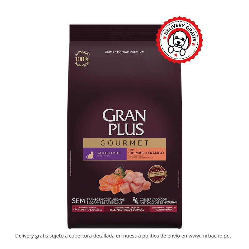 Gran Plus Gourmet Gatito Salmón y Pollo