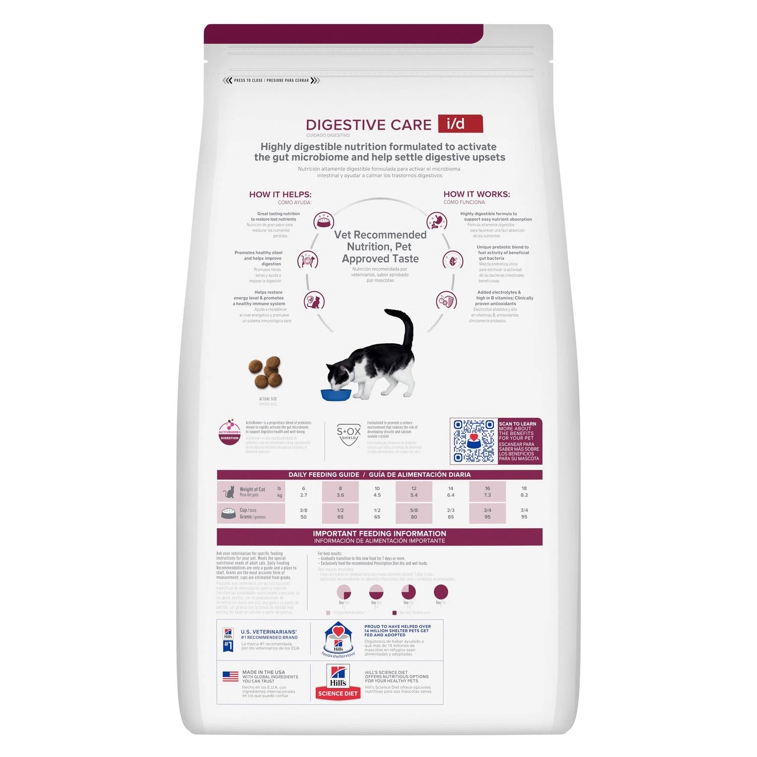 Hills PD Feline I/D Digestive Care