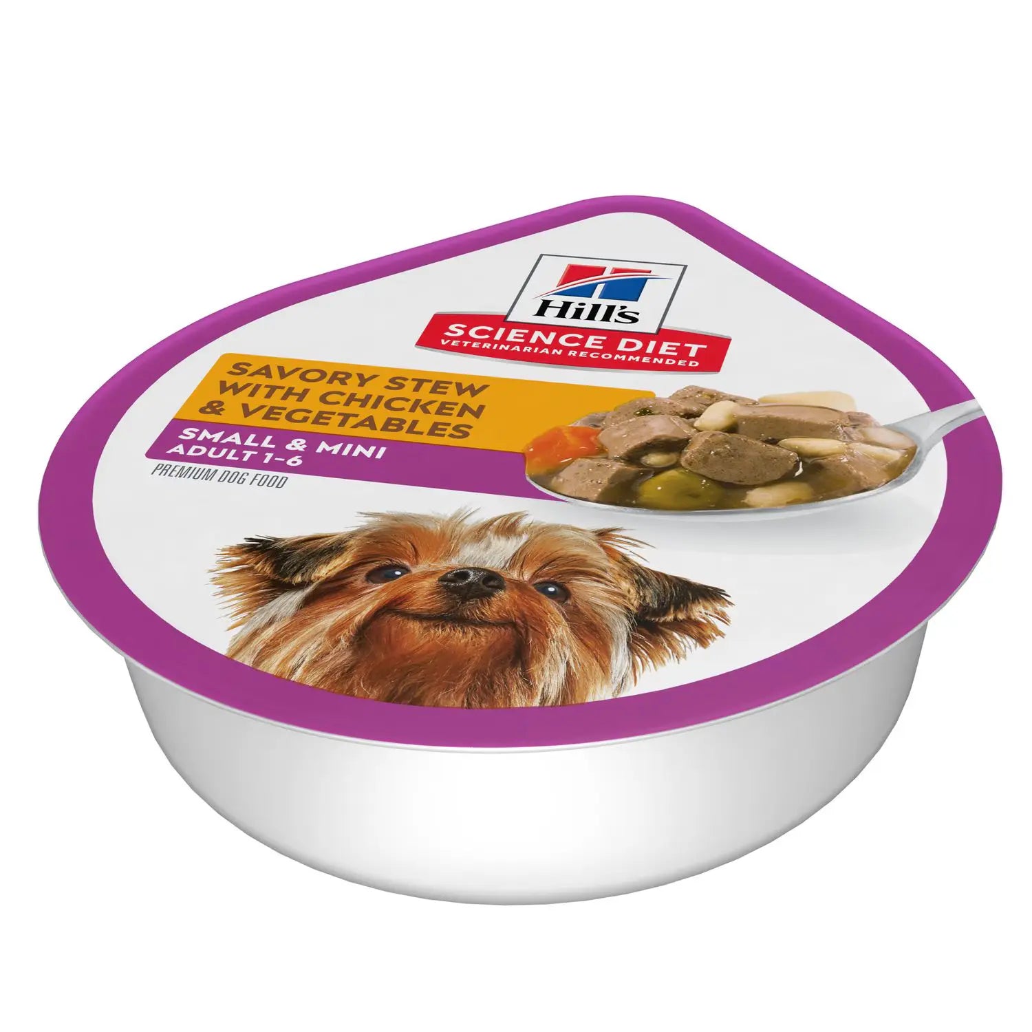 Hills SD Adult Small & Mini Savory Stew with Chicken & Vegetables