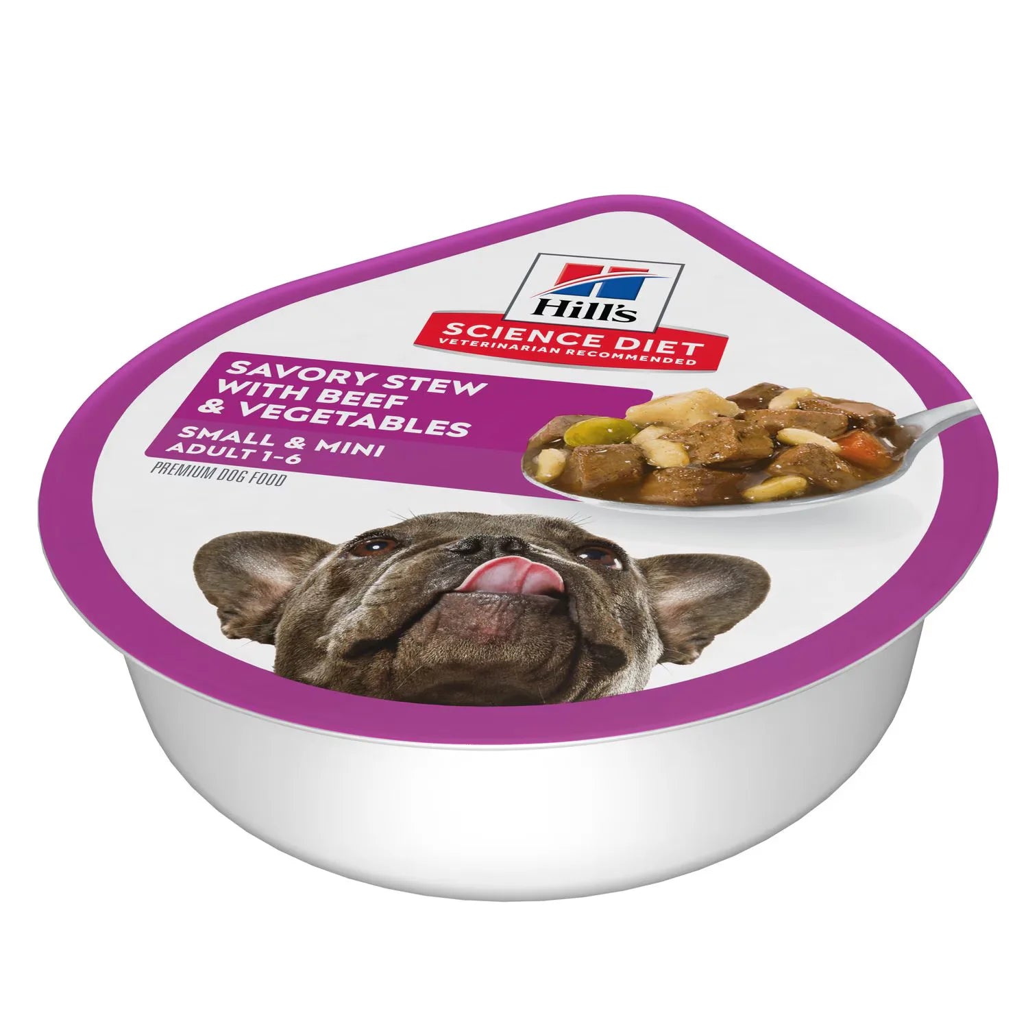 Hills SD Adult Small Paws Savory Stew with Beef & Vegetables