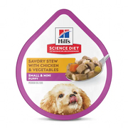 Hills SD Puppy Small & Mini Savory Stew with Chicken & Vegetables
