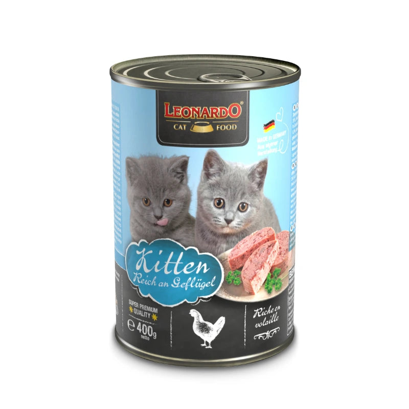Leonardo Quality Selection Rico en Ave Kitten Lata