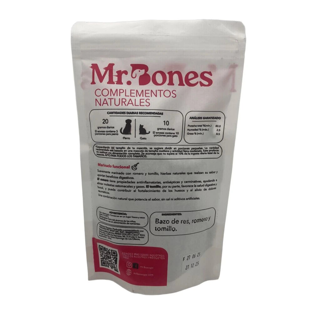 Mr. Bones Bazo de Res 100Gr.