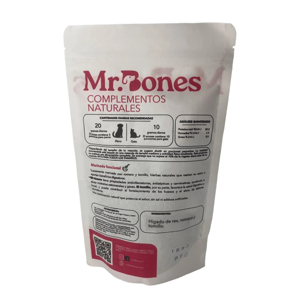 Mr. Bones Hígado de Res 100Gr.