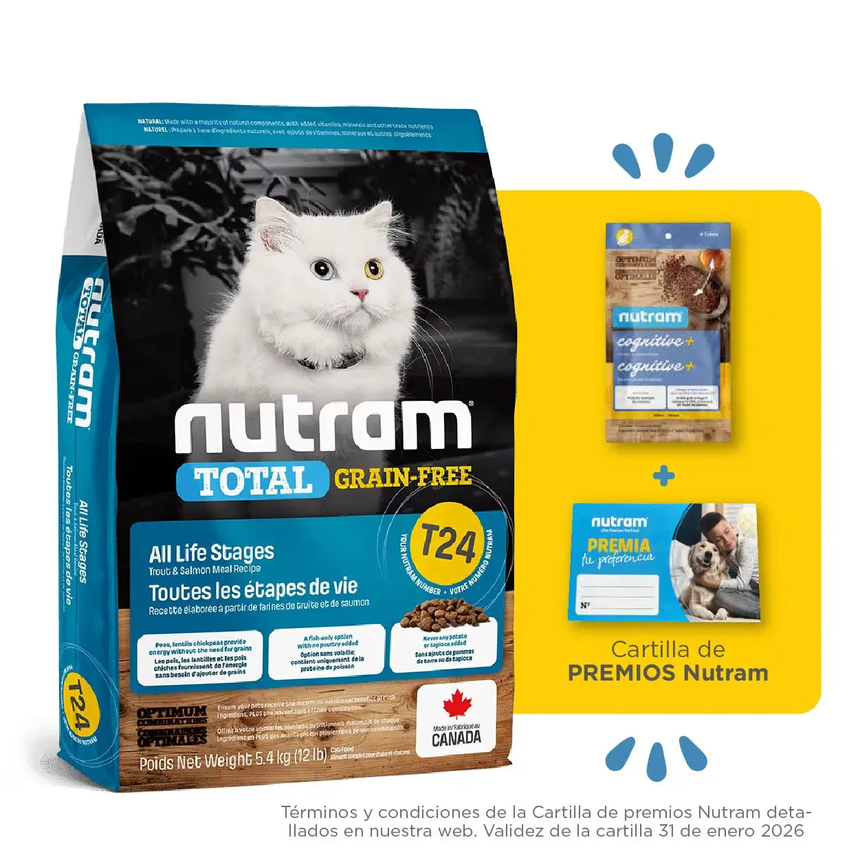 Nutram T24 Grain-Free All Life Stages Trout & Salmon