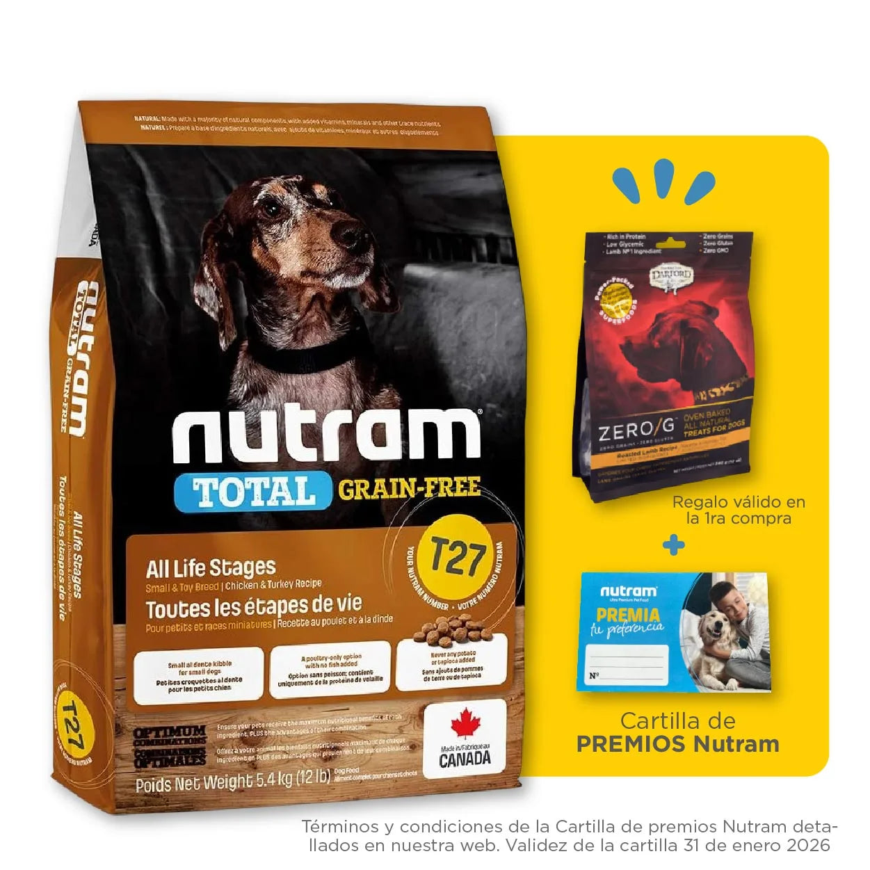Nutram T27 Grain-Free Chicken & Turkey