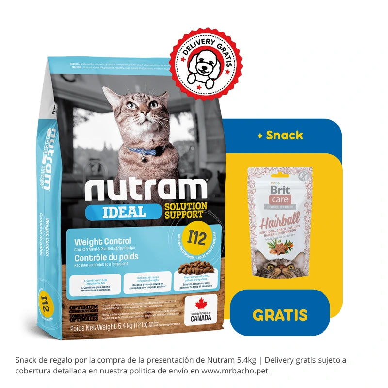 Nutram I12 Weight Control Cat