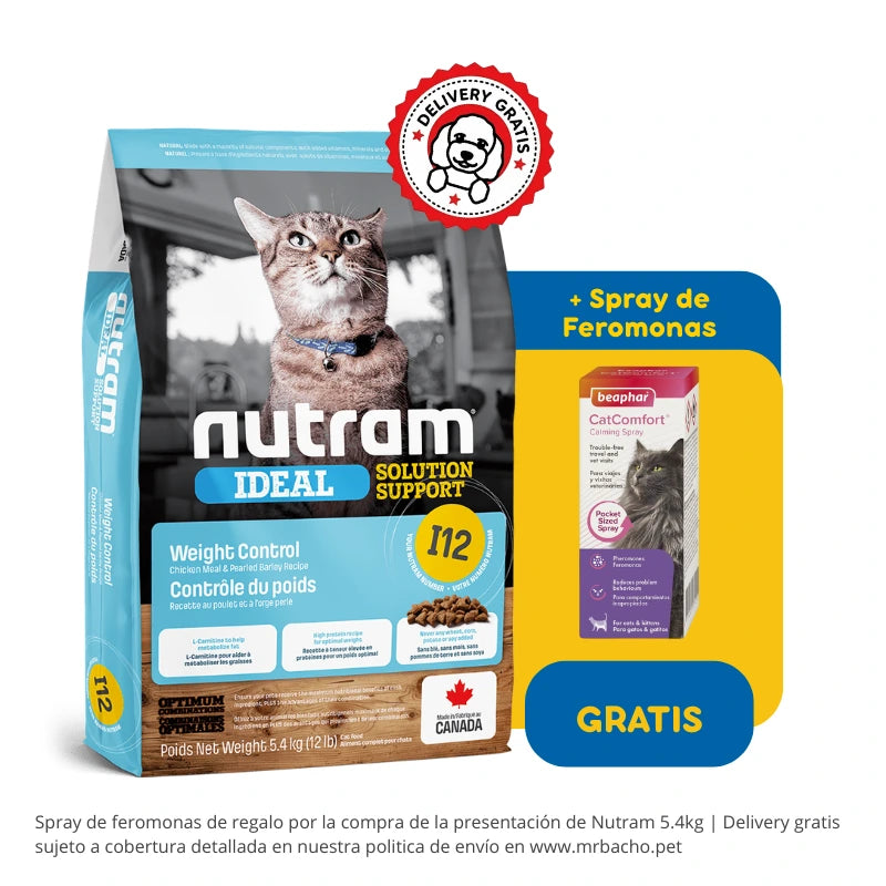 Nutram I12 Weight Control Cat
