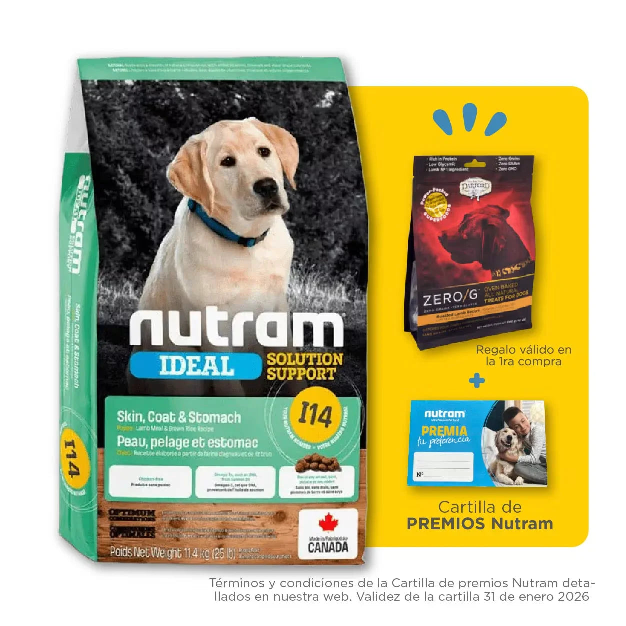 Nutram I14 Support Skin, Coat & Stomach Puppy