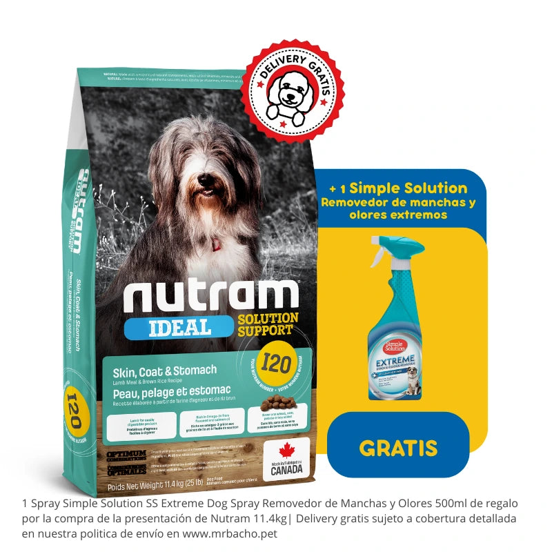 Nutram I20 Sensitive Skin Coat & Stomach
