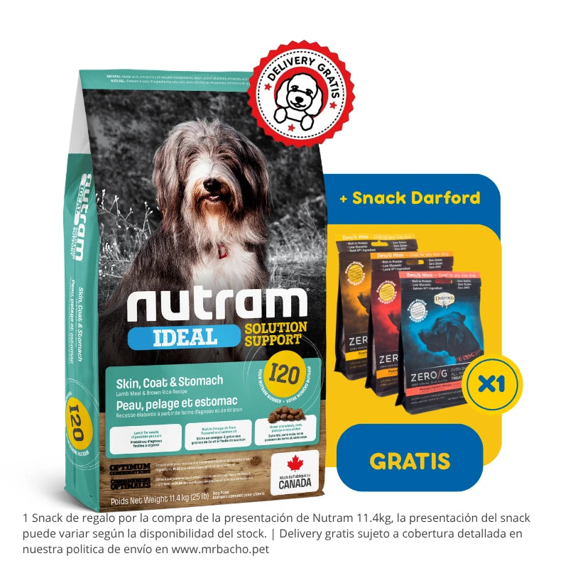 Nutram I20 Sensitive Skin Coat & Stomach
