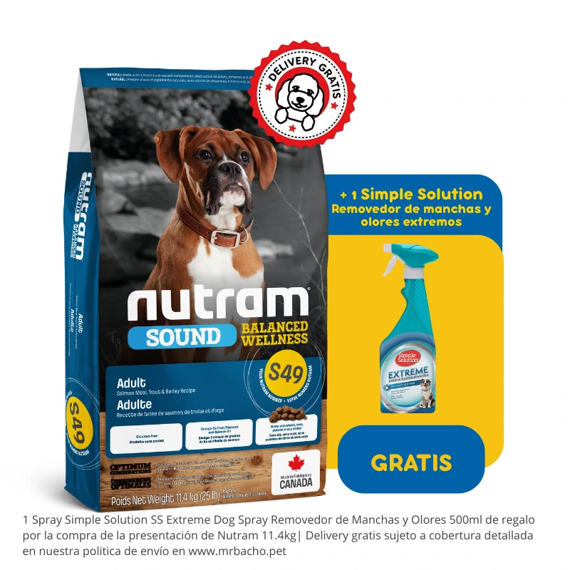 Nutram S49 Adult Salmon, Trout & Barley