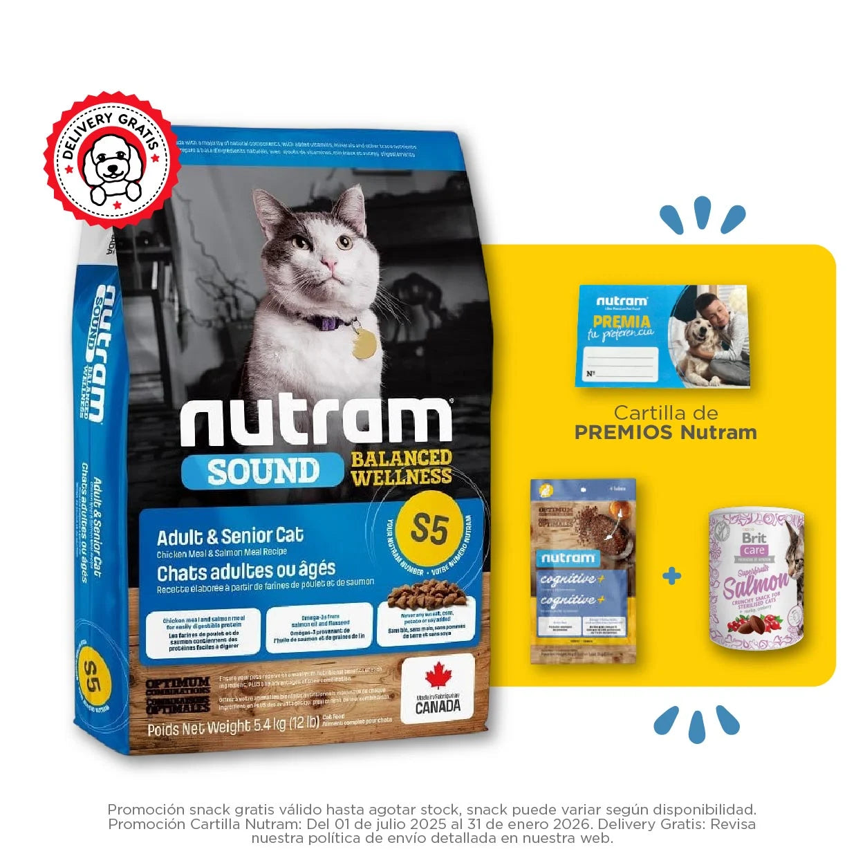 Nutram S5 Adult & Senior Cat