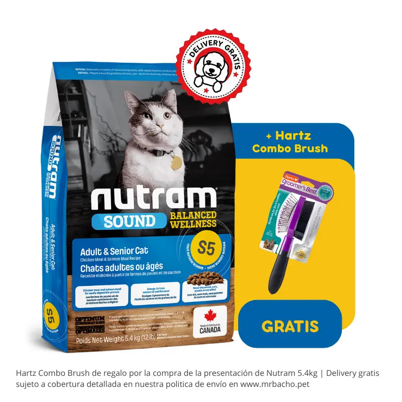 Nutram S5 Adult & Senior Cat