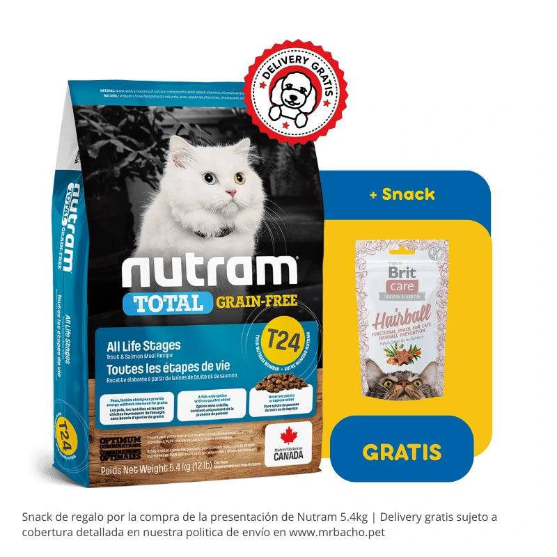 Nutram T24 Grain-Free All Life Stages Trout & Salmon