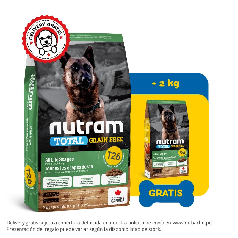 Nutram T26 Grain-Free Allergy Lamb